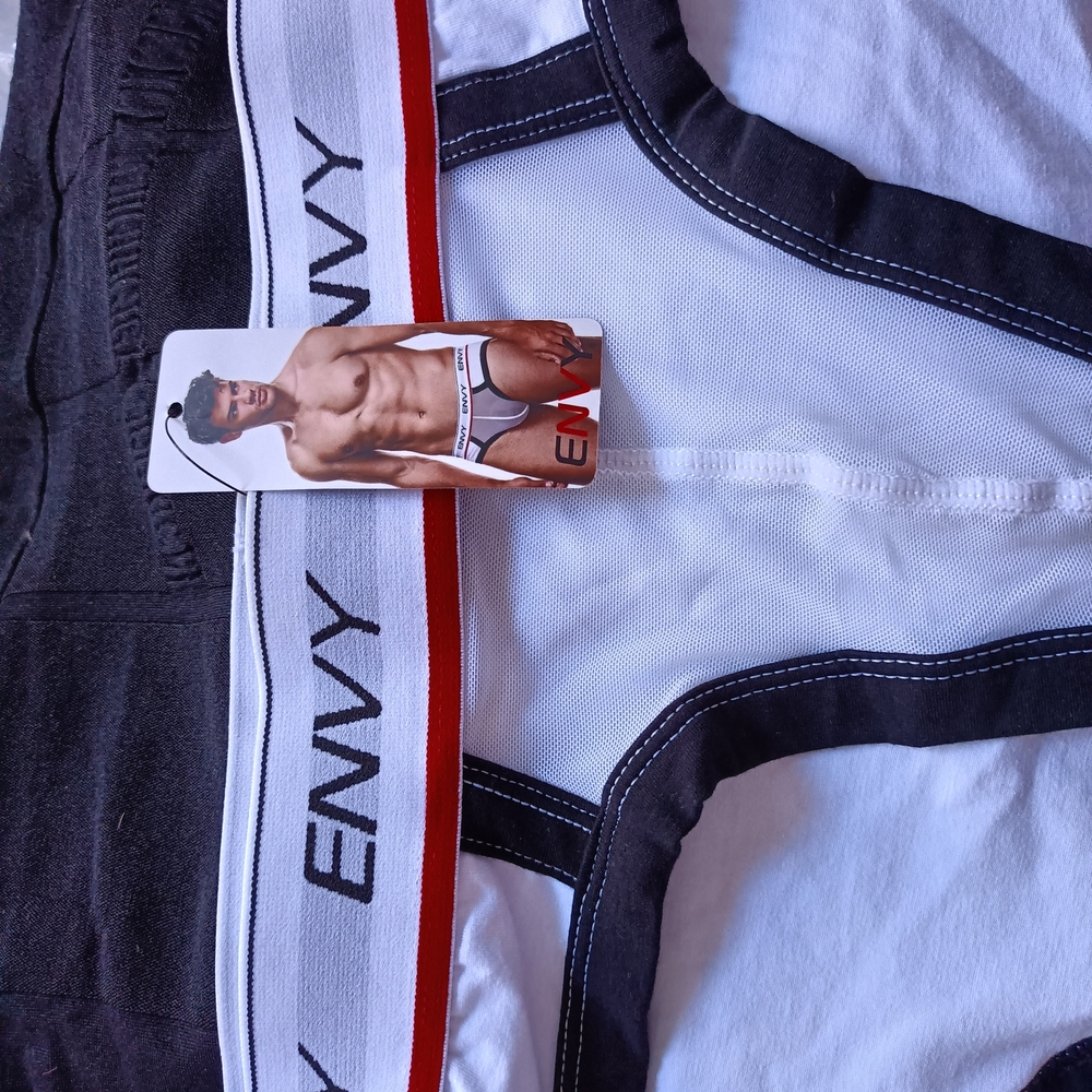 Envy Men's Black and White Underwear